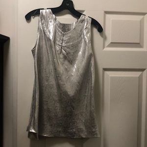 Silver Tory Burch blouse